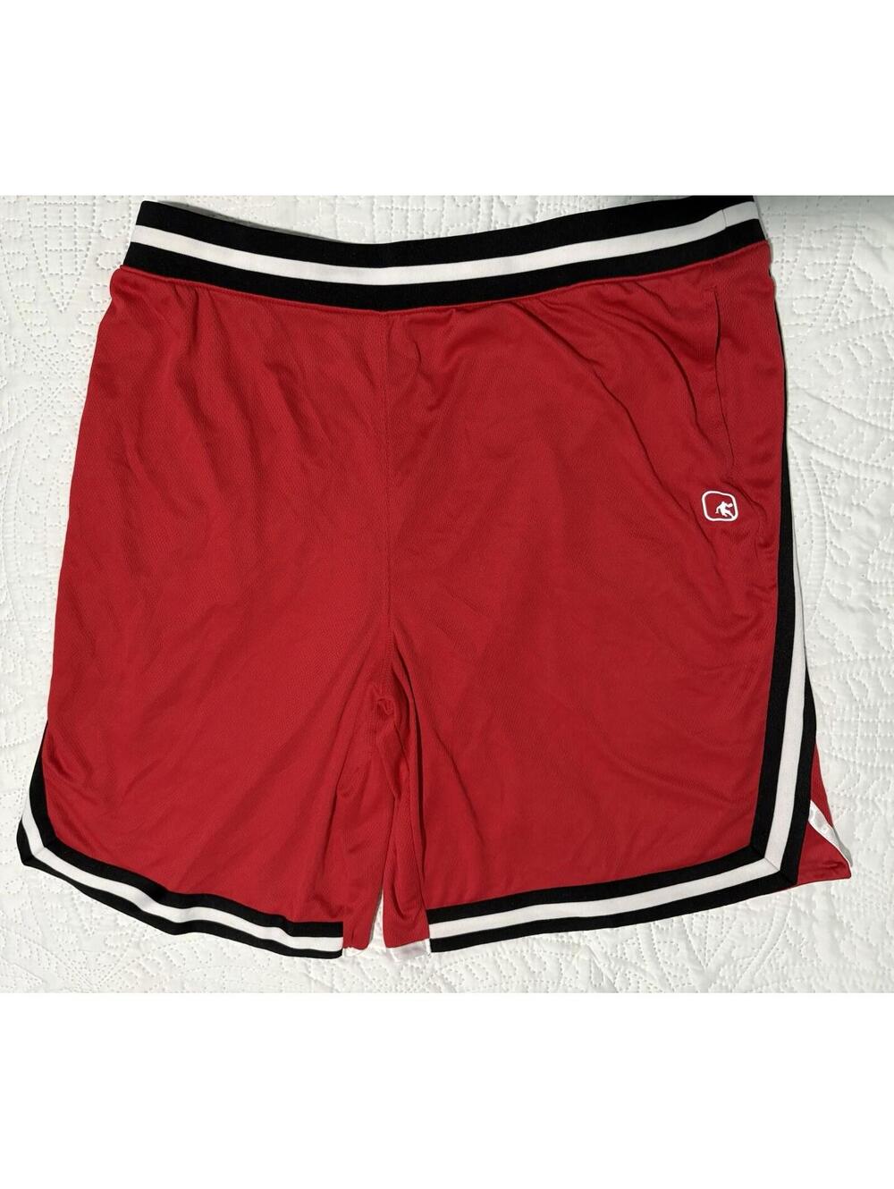 Sz 2XL  Mens Shorts Basketball, Andi. Workout Athletic, Elastic Waist